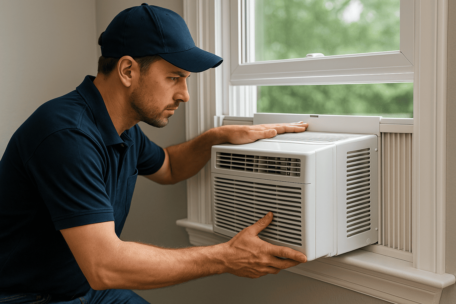 Window AC Installation